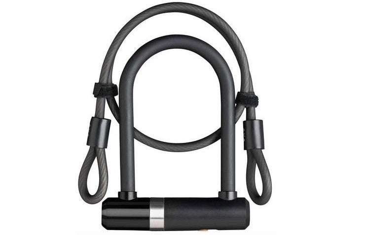 AXA Newton Pro U-Lock Mini Beugelslot met Kabel – ART2 Keurmerk | Stalen Beugel, Kabel
