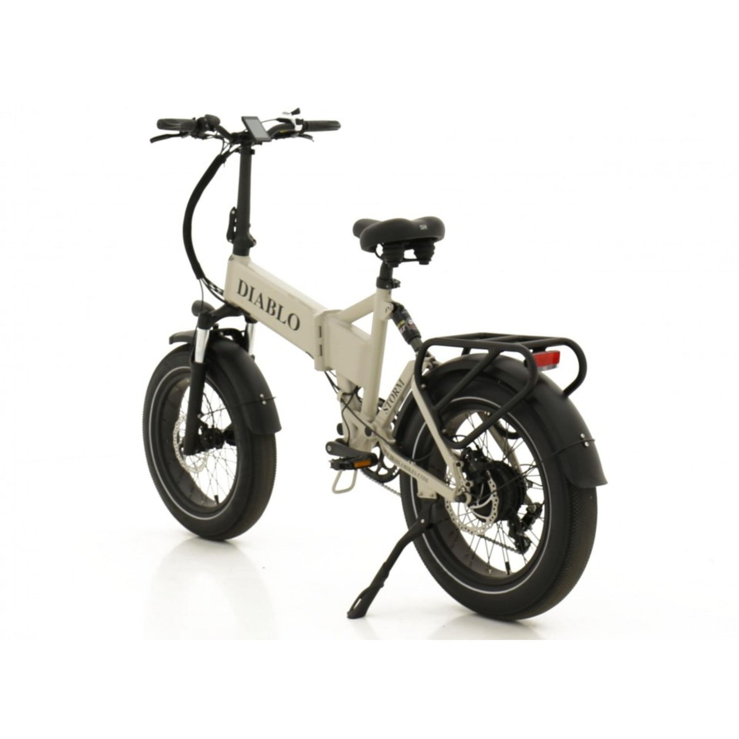 Elektrische fatbike Diablo Storm – stoer design en extra dikke banden