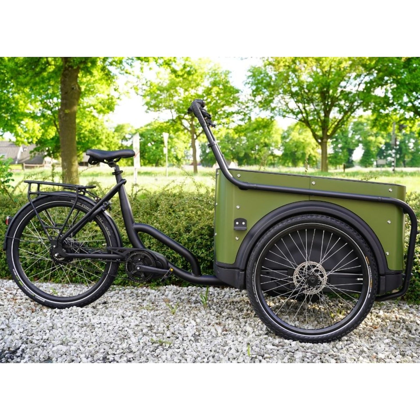 Elektrische bakfiets 3 wielen Royal 3W Premium Plus met ruime kunststof bak
