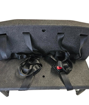 2e Bankje + Gordels voor Van Rixtel Urban – Extra Zitplek voor 3-Wiel Bakfiets | Inclusief Gordel, Eenvoudig te Monteren