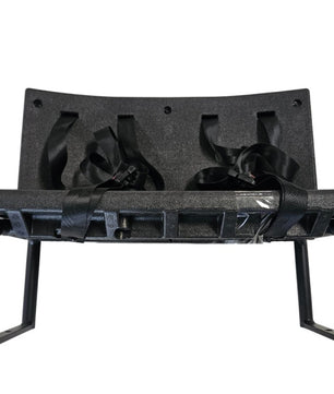 2e Bankje + Gordels voor Van Rixtel Urban – Extra Zitplek voor 3-Wiel Bakfiets | Inclusief Gordel, Eenvoudig te Monteren