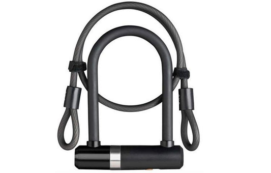 AXA Newton Pro U-Lock Mini Beugelslot met Kabel – ART2 Keurmerk | Stalen Beugel, Kabel