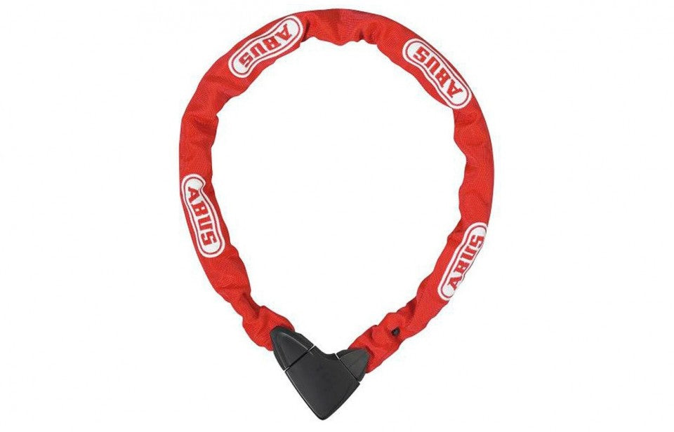 Abus 8900 Kettingslot - ART 2 Gekeurd | 110cm x 9mm, Gehard Staal, Sterk, Betrouwbaar – Rood