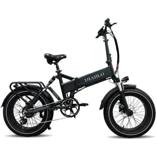 Elektrische fatbike Diablo Storm – stoer design en extra dikke banden