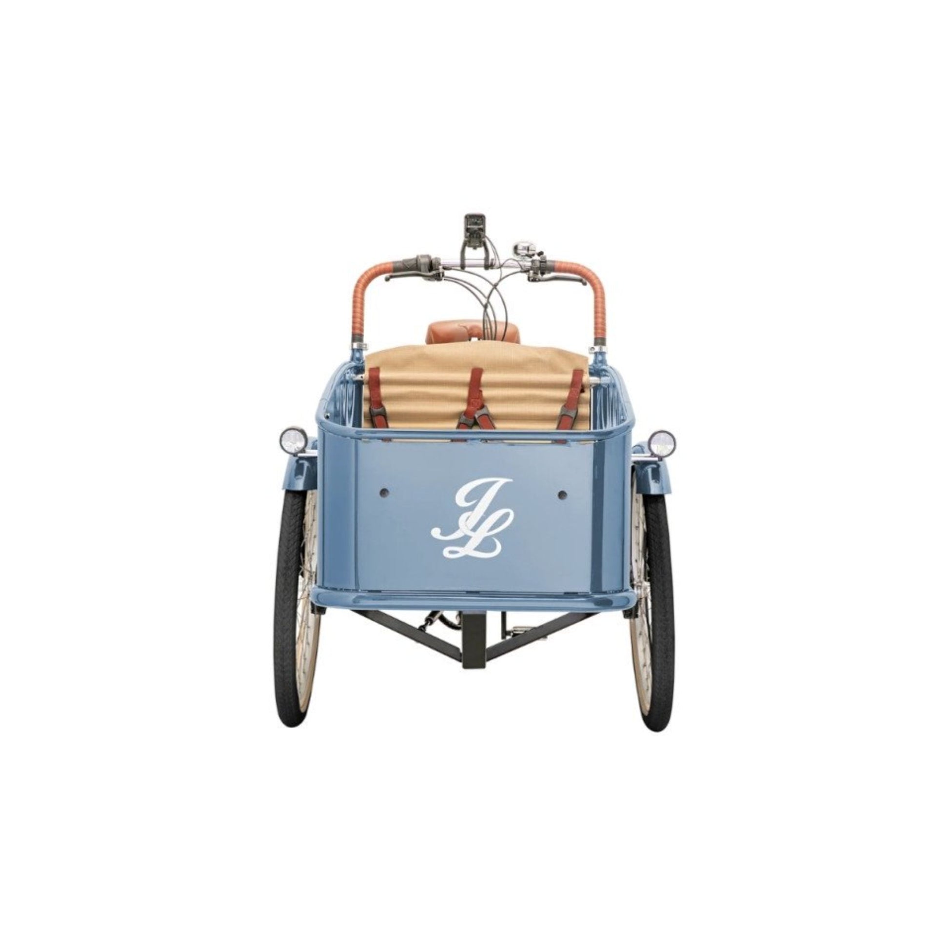 Premium elektrische bakfiets 3 wielen met aluminium bak en middenmotor