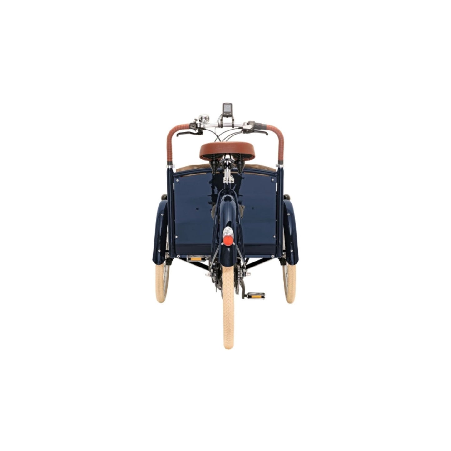 Premium elektrische bakfiets 3 wielen met aluminium bak en middenmotor