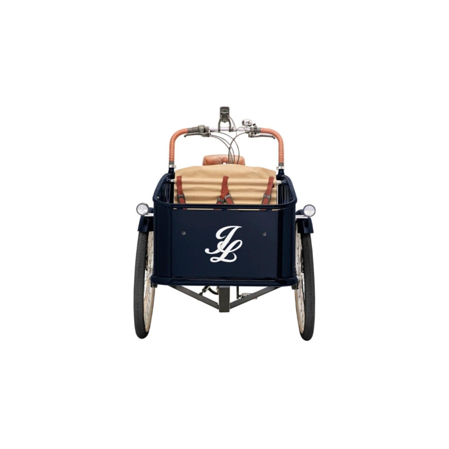 Premium elektrische bakfiets 3 wielen met aluminium bak en middenmotor
