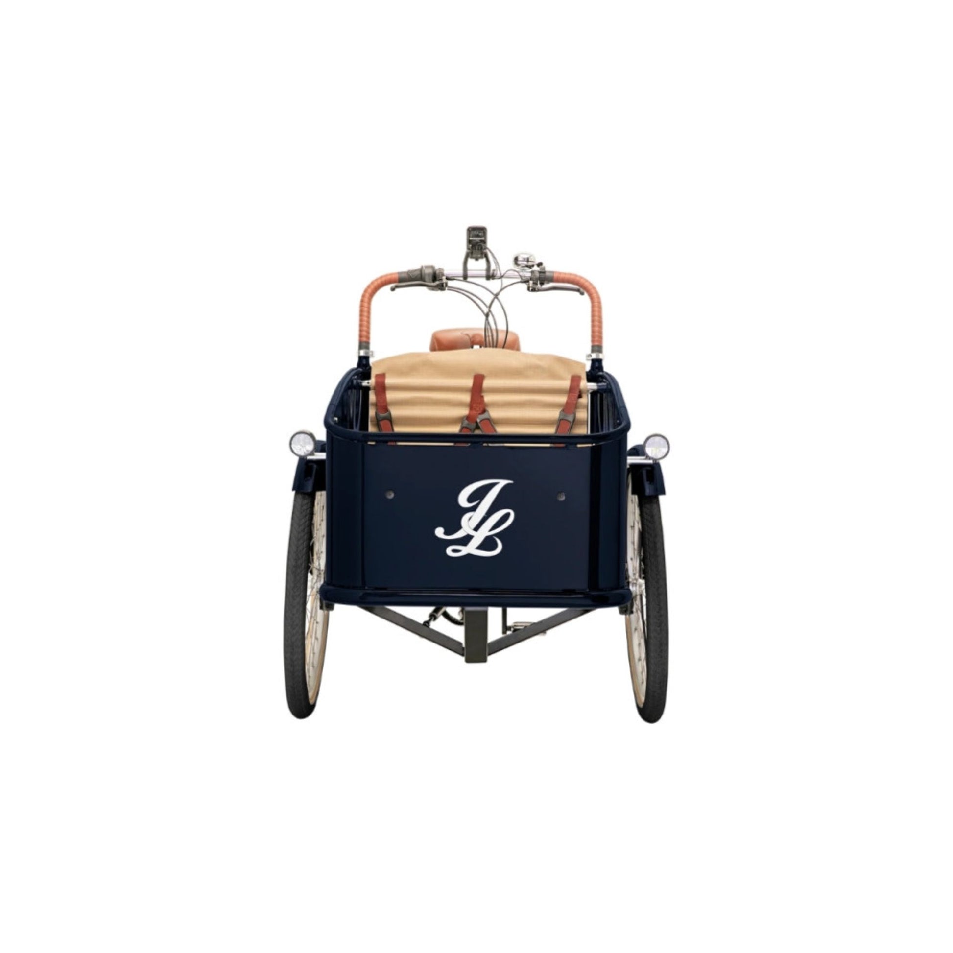 Premium elektrische bakfiets 3 wielen met aluminium bak en middenmotor