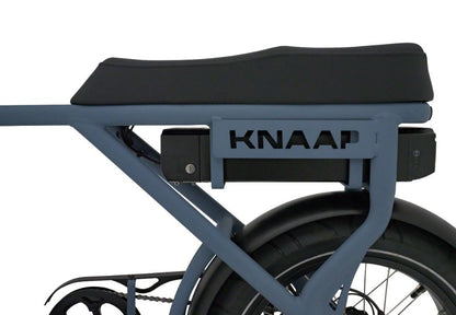 Beste elektrische fatbike KNAAP AMS X met brede banden en buddyseat