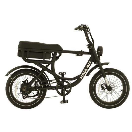 Elektrische fatbike KNAAP BCN zwart – krachtig statement design