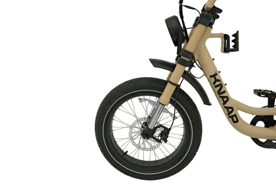 Beste elektrische fatbike Knaap LON met krachtige accu en grip