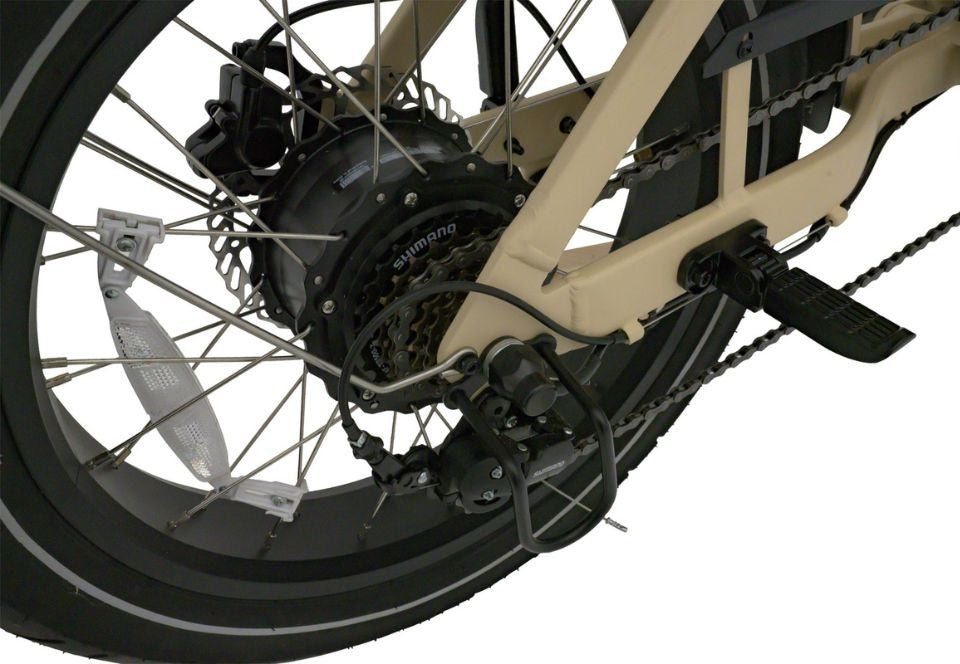 Beste elektrische fatbike Knaap LON met krachtige accu en grip