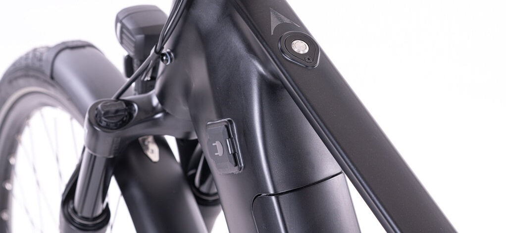 Elektrische damesfiets Levit Beleco 1 Lowstep 2025 met lage instap en middenmotor
