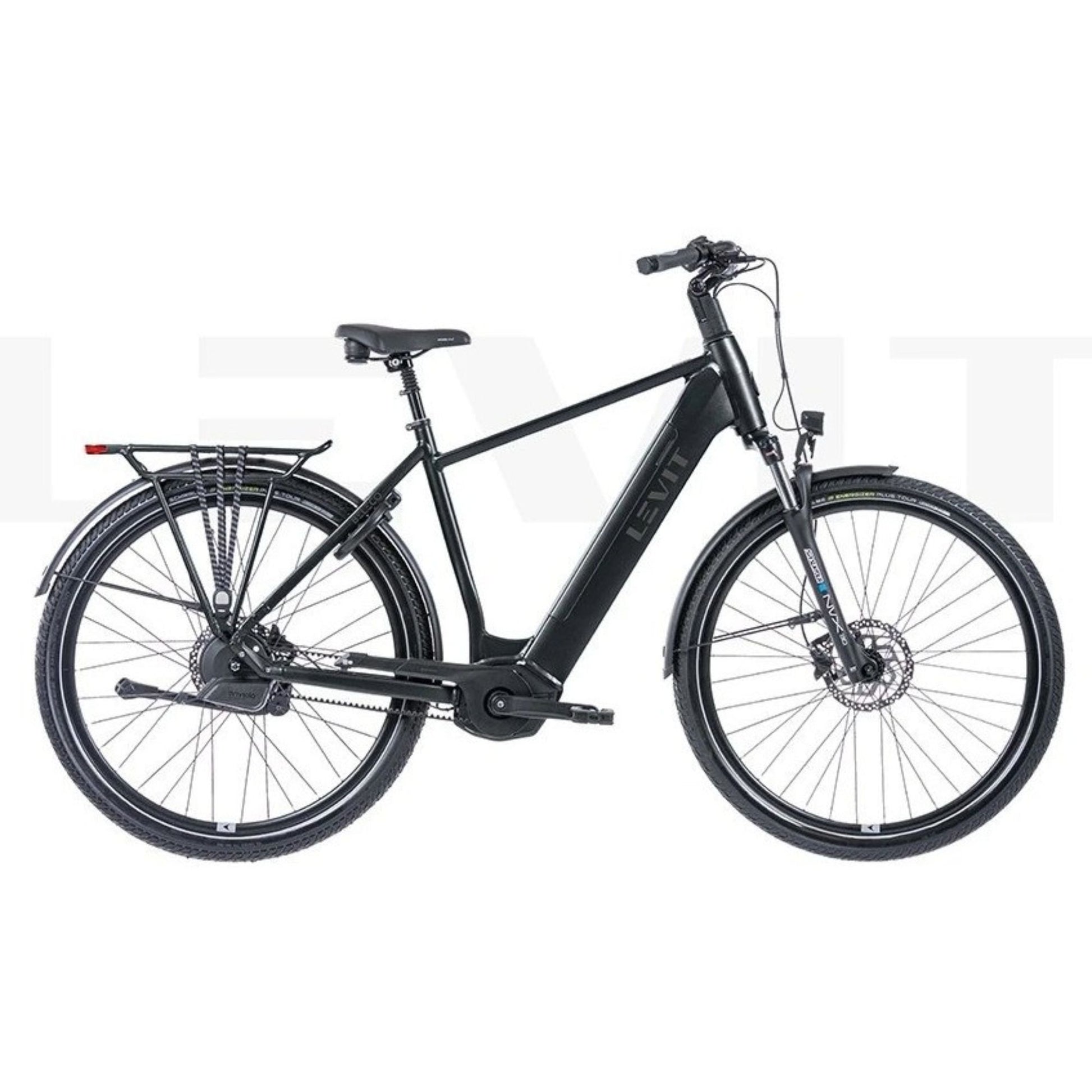 Comfortabele elektrische herenfiets met Enviolo AutomatiQ en riemaandrijving