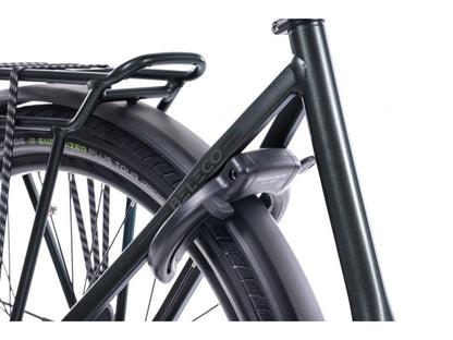 Comfortabele elektrische herenfiets met Enviolo AutomatiQ en riemaandrijving