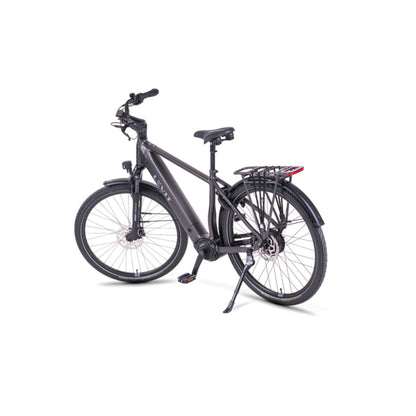 Elektrische herenfiets Levit Beleco 3 Overstep 2026 met middenmotor en riemaandrijving