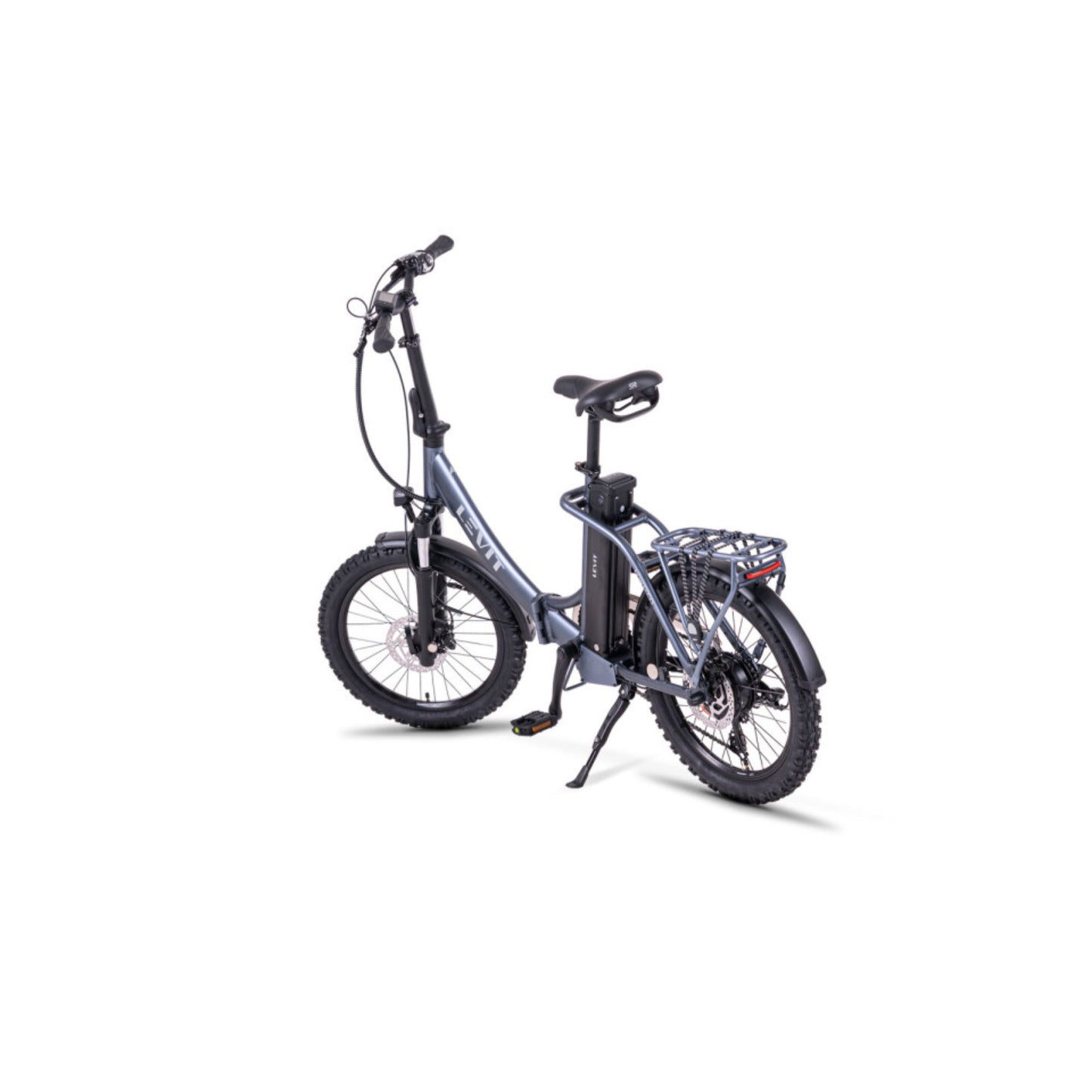 Elektrische vouwfiets Levit Forteco 1 2026 silver met lage instap