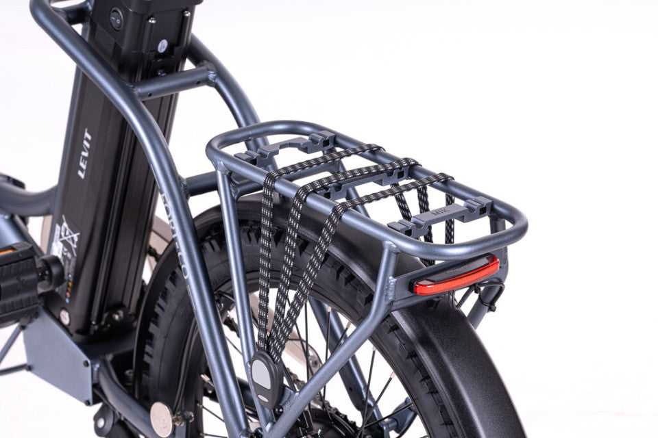 Elektrische vouwfiets Levit Forteco 1 2026 silver met lage instap