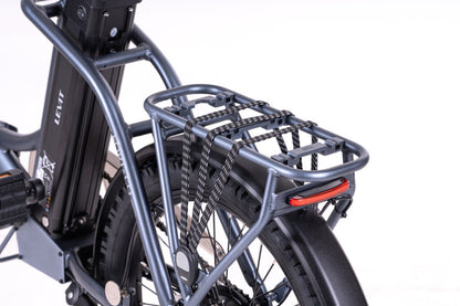 Elektrische vouwfiets Levit Forteco 1 2026 silver met lage instap
