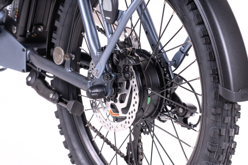Elektrische vouwfiets Levit Forteco 1 2026 silver met lage instap