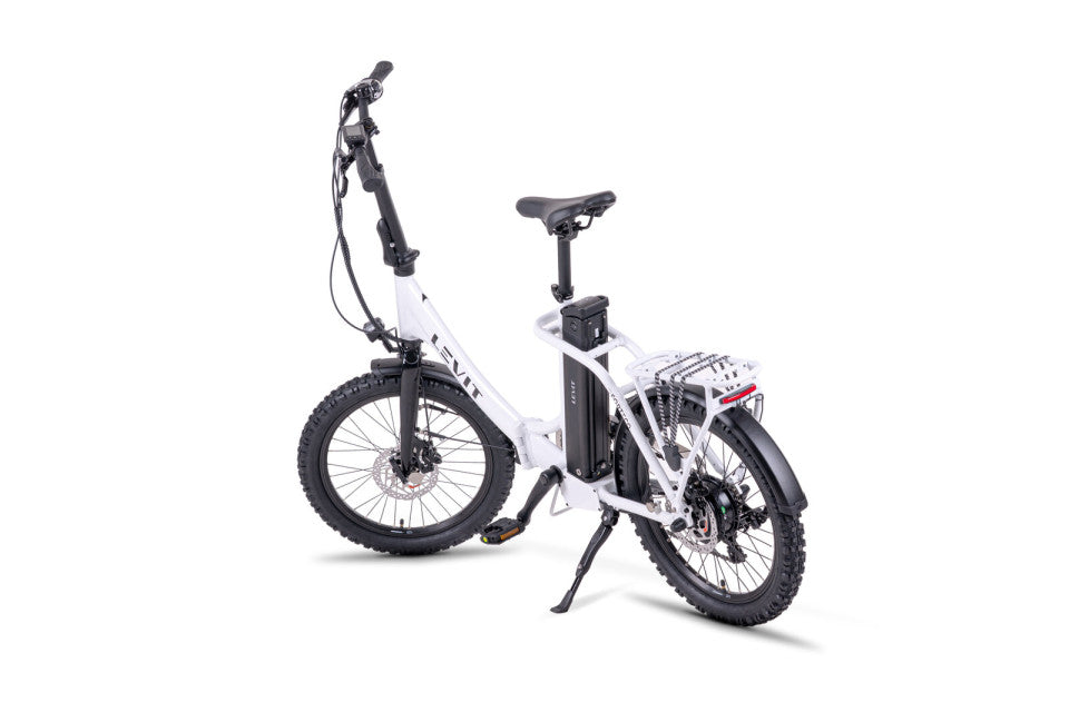 Elektrische vouwfiets 20 inch lichtgewicht Levit Forteco 3 opgevouwen