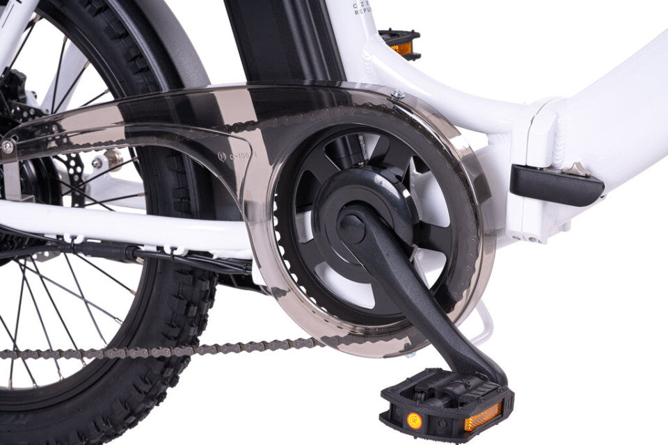 Elektrische vouwfiets 20 inch lichtgewicht Levit Forteco 3 opgevouwen