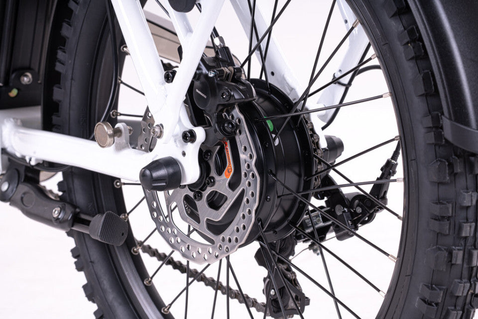 Elektrische vouwfiets 20 inch lichtgewicht Levit Forteco 3 opgevouwen