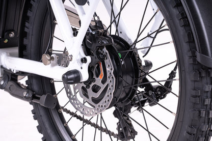 Elektrische vouwfiets 20 inch lichtgewicht Levit Forteco 3 opgevouwen