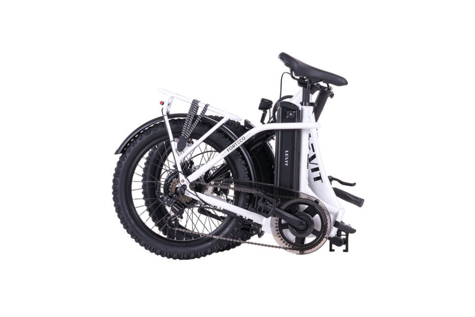 Elektrische vouwfiets 20 inch lichtgewicht Levit Forteco 3 opgevouwen