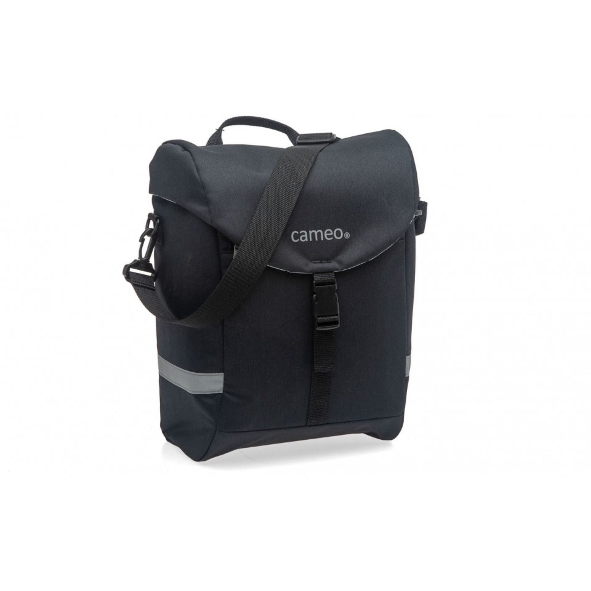 New Looxs Cameo Sports enkele fietstas zwart op bagagedrager