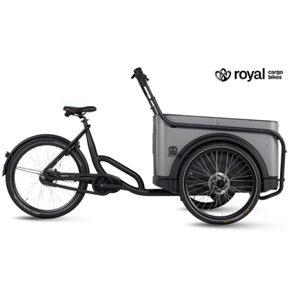 Elektrische bakfiets 3 wielen Royal Cargo Bike 3W Premium met kindervoorzitjes