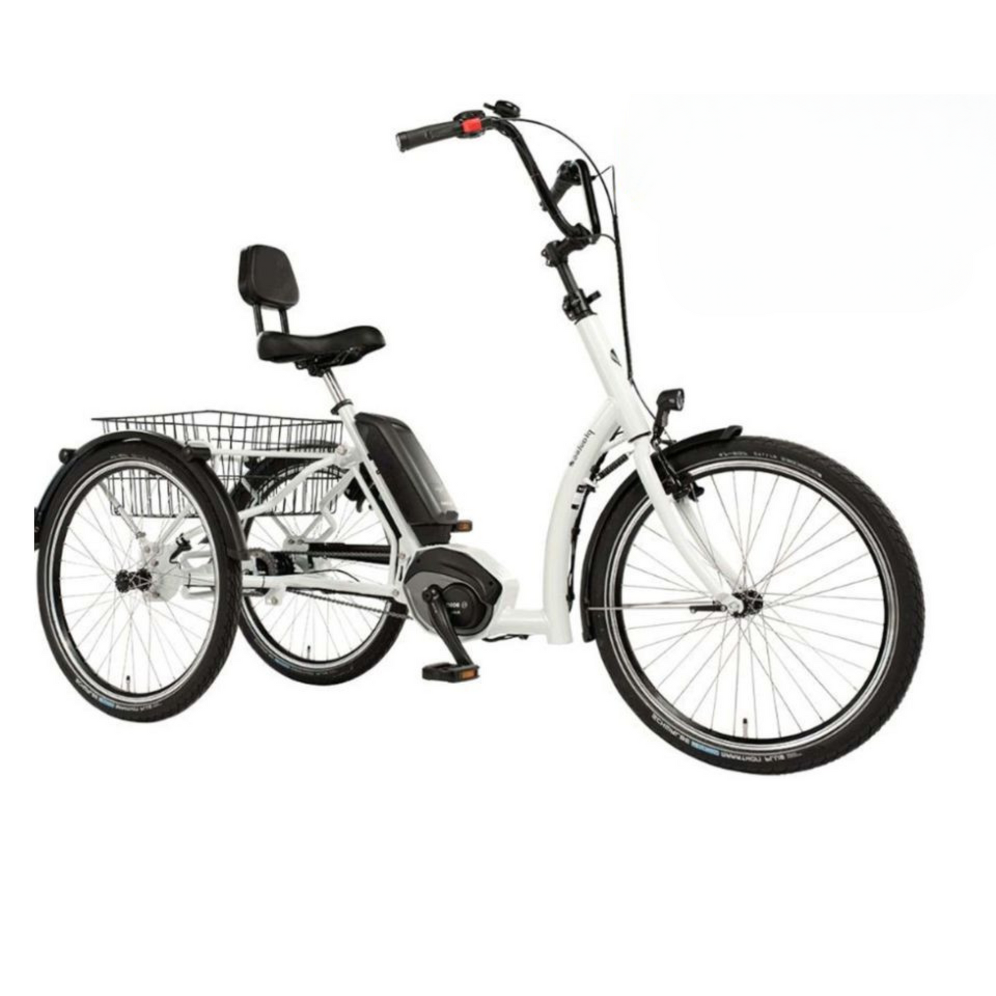 Elektrische driewieler Pfautec Combo met Bosch middenmotor