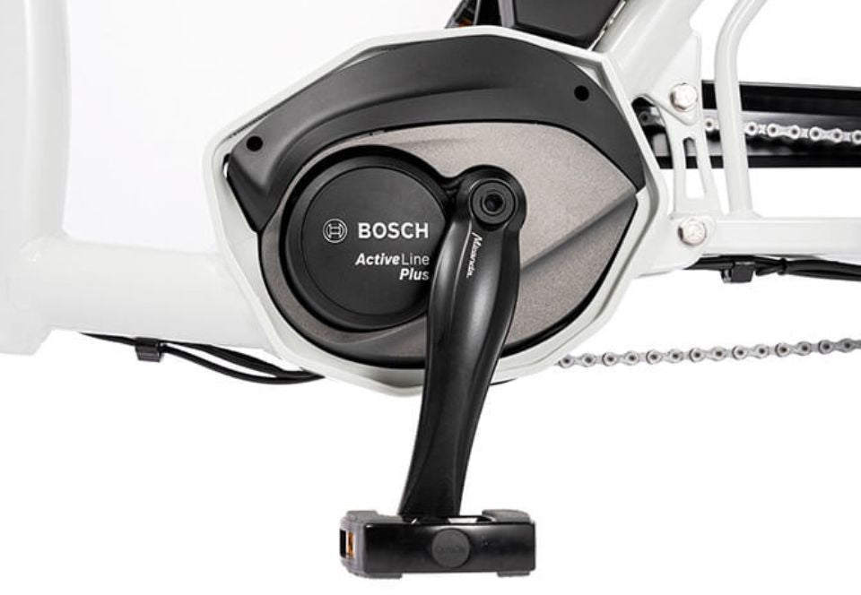 Elektrische driewieler Pfautec Combo met Bosch middenmotor