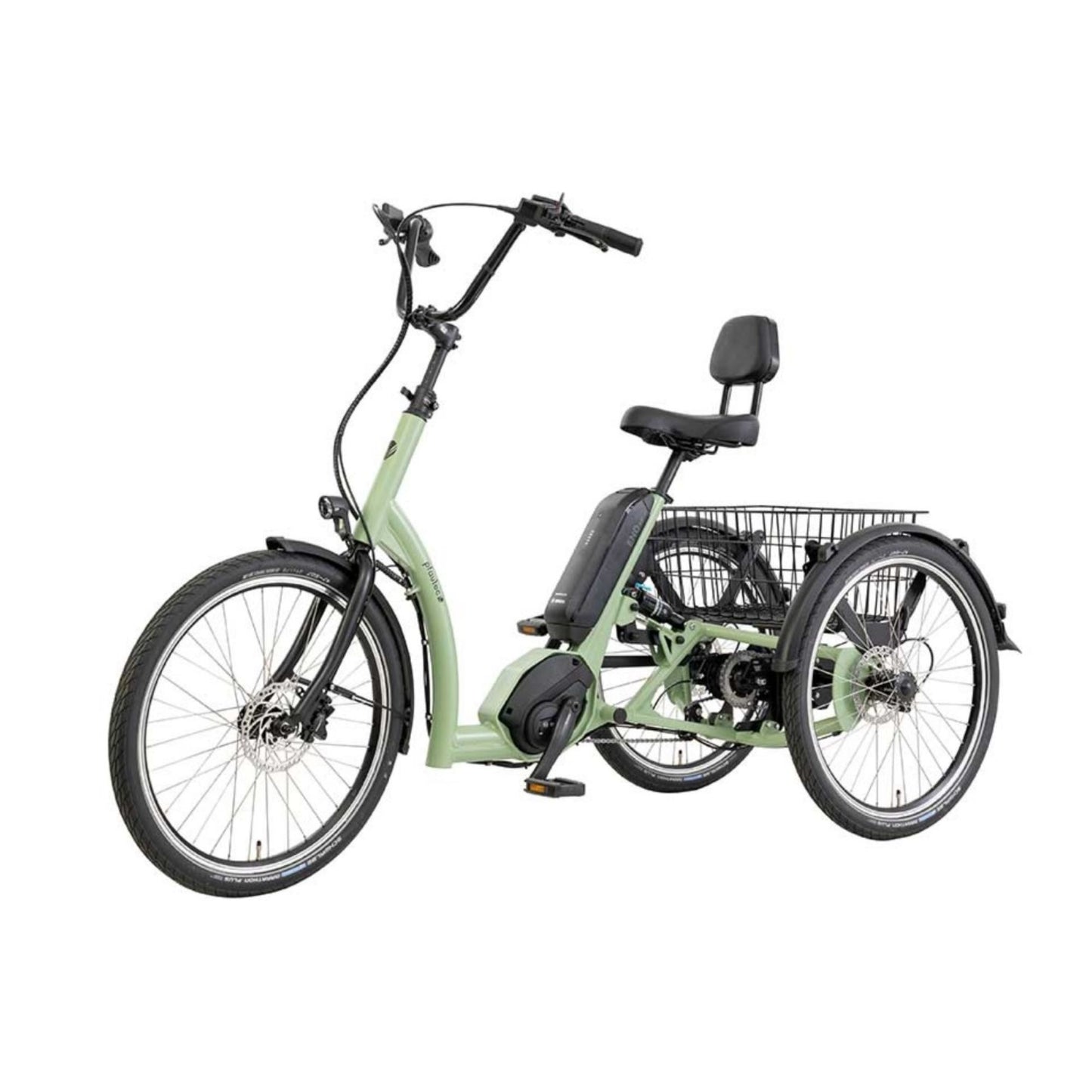 Elektrische driewieler Pfautec Eno AP met Bosch middenmotor