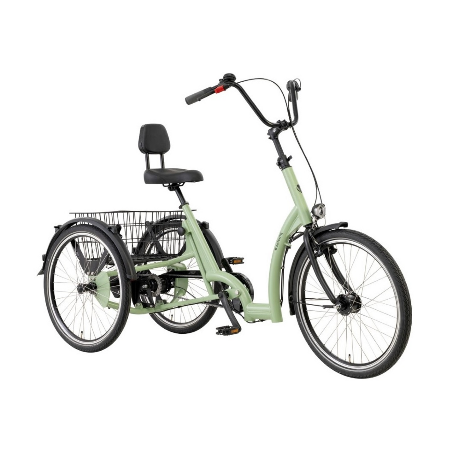 Driewieler elektrische fiets Pfautec Eno met ergonomische zithouding