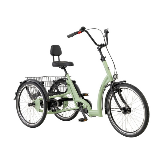 Driewieler elektrische fiets Pfautec Eno met ergonomische zithouding