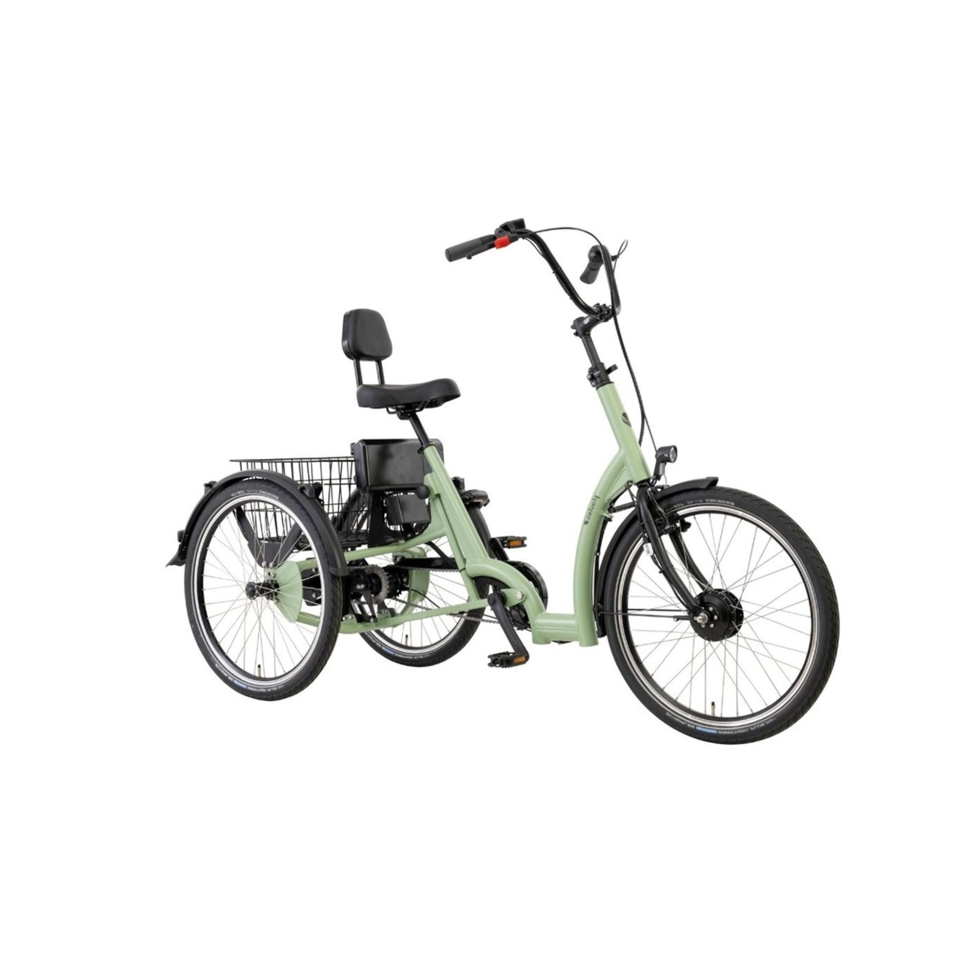 Driewieler elektrische fiets Pfautec Eno FM met ergonomische zithouding