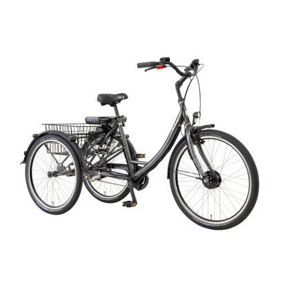 Driewieler elektrische fiets Pfautec Lano FM met boodschappenmand