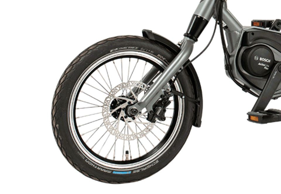 Elektrische driewieler Pfautec Scoobo met comfortabele stoel