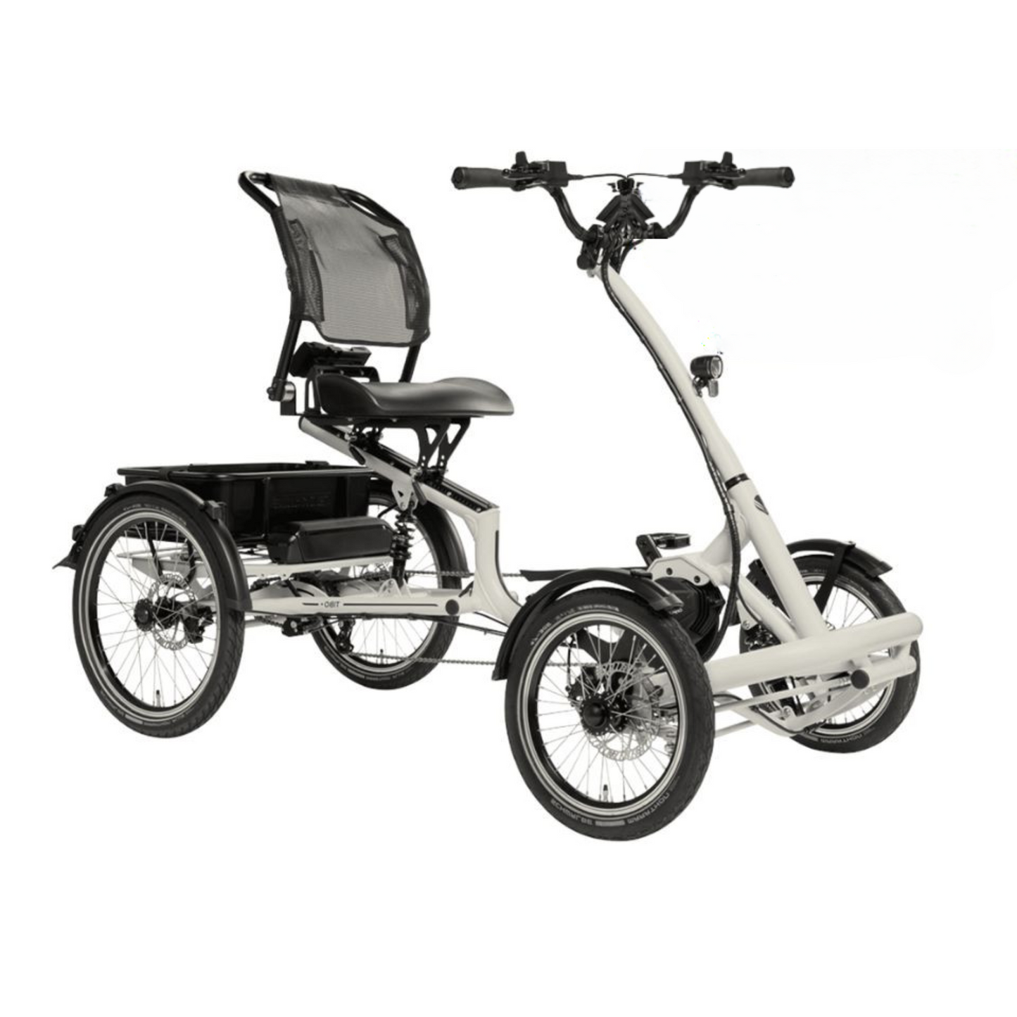 Elektrische vierwieler Pfautec Tibo+ met comfortabele stoel