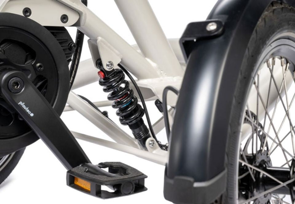 Elektrische vierwieler Pfautec Tibo+ met comfortabele stoel