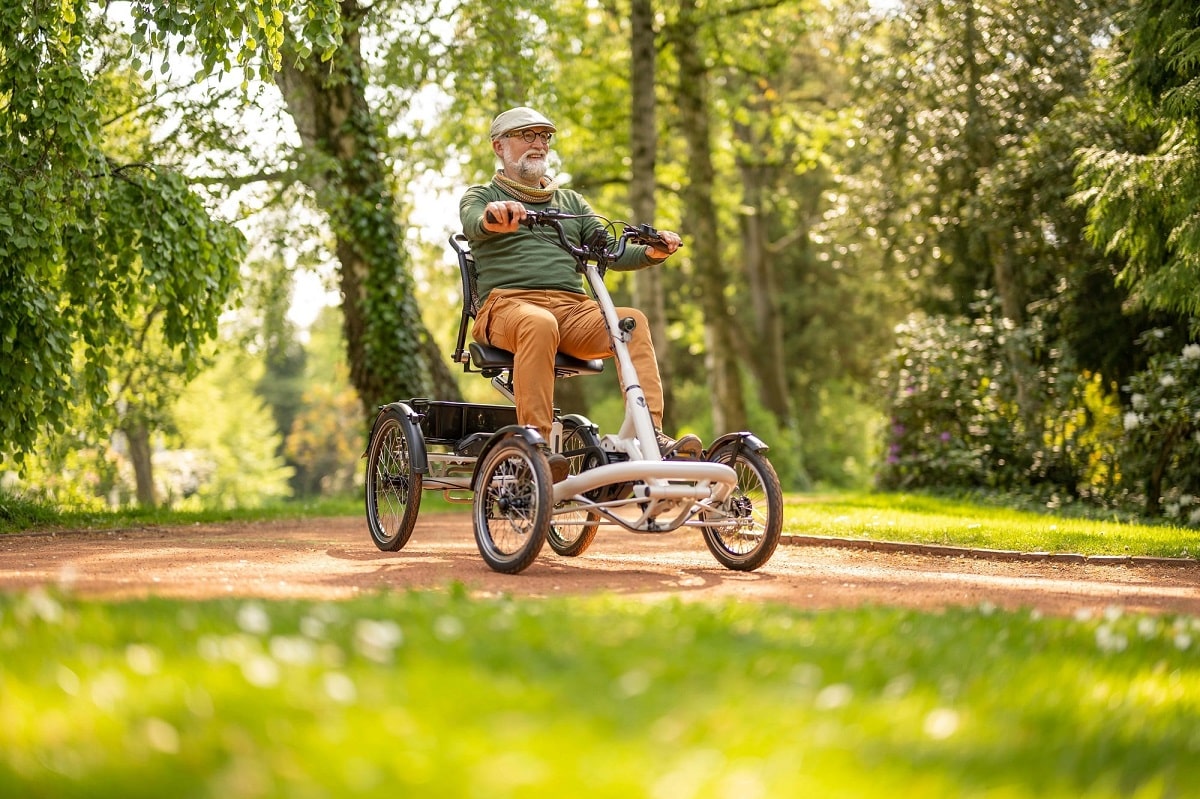 Elektrische vierwieler Pfautec Tibo+ met comfortabele stoel