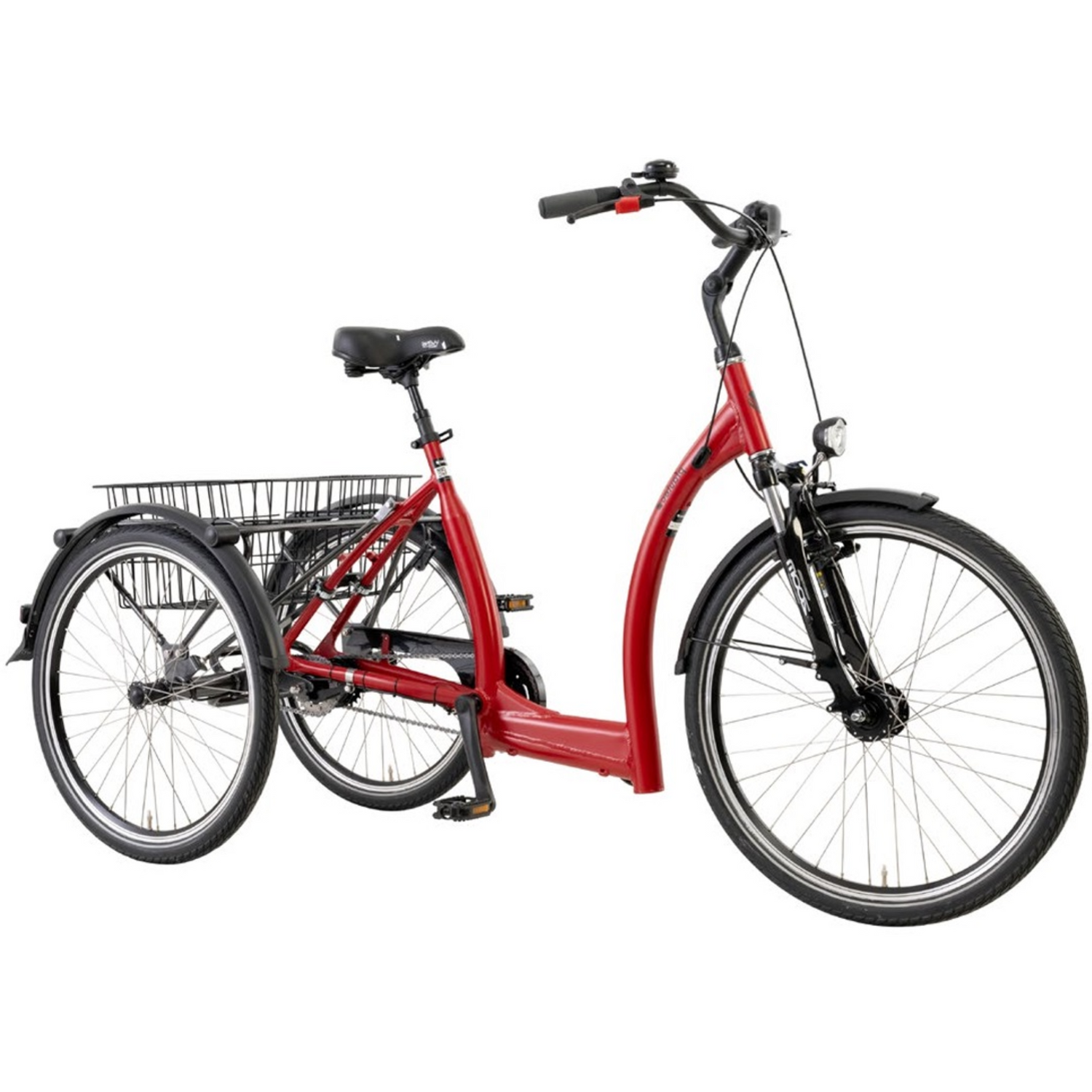 Driewieler fiets voor volwassenen met bagagemand – Pfautec Vida