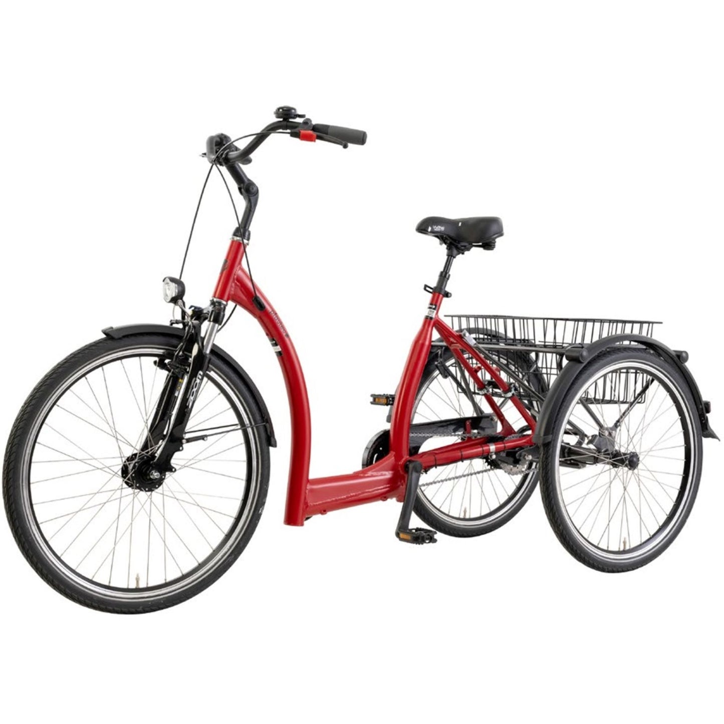Driewieler fiets voor volwassenen met bagagemand – Pfautec Vida