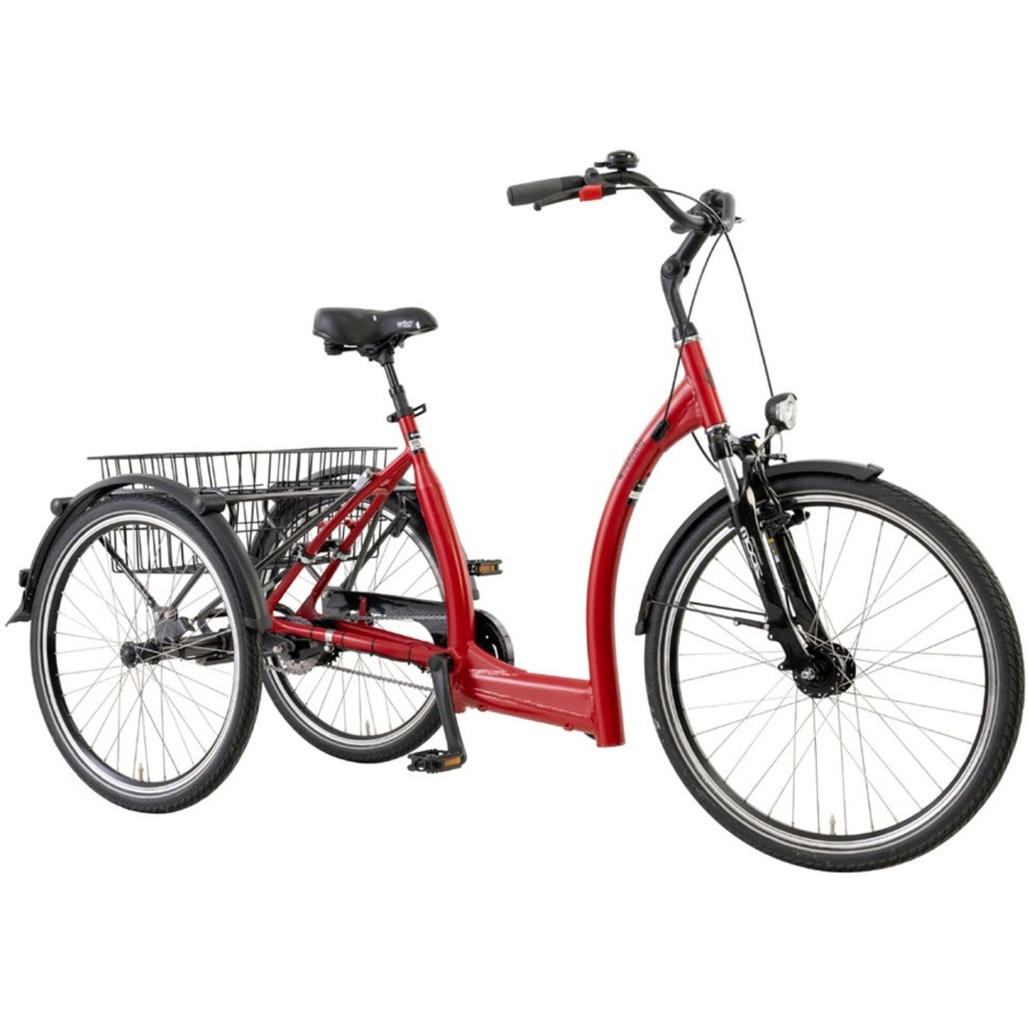 Driewieler fiets voor volwassenen met bagagemand – Pfautec Vida