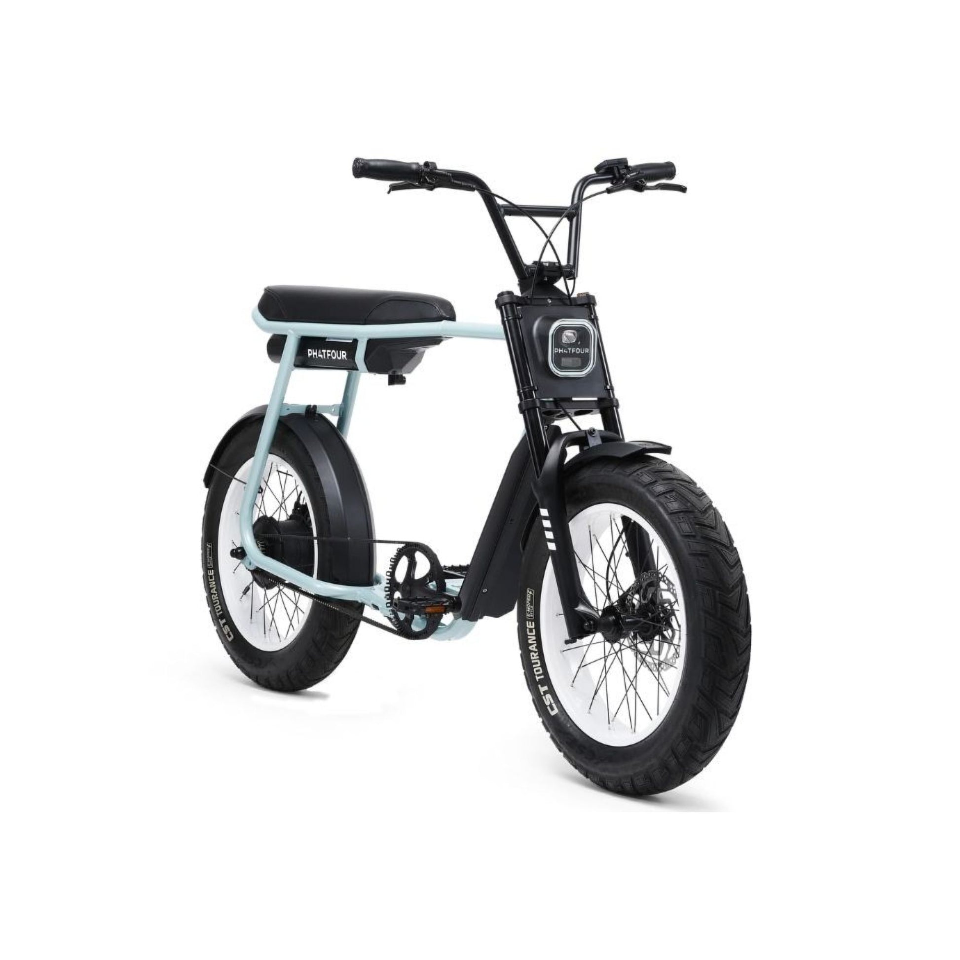 Beste elektrische fatbike Phatfour FLX+ met brede banden en grip