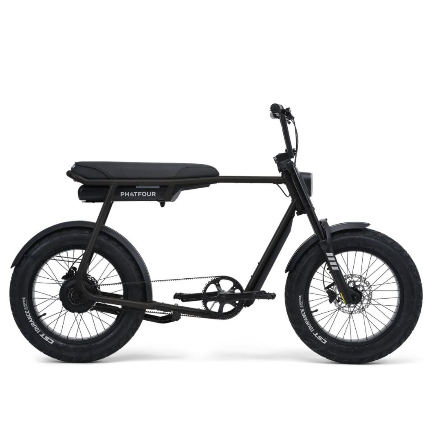 Beste elektrische fatbike Phatfour FLX+ met brede banden en grip