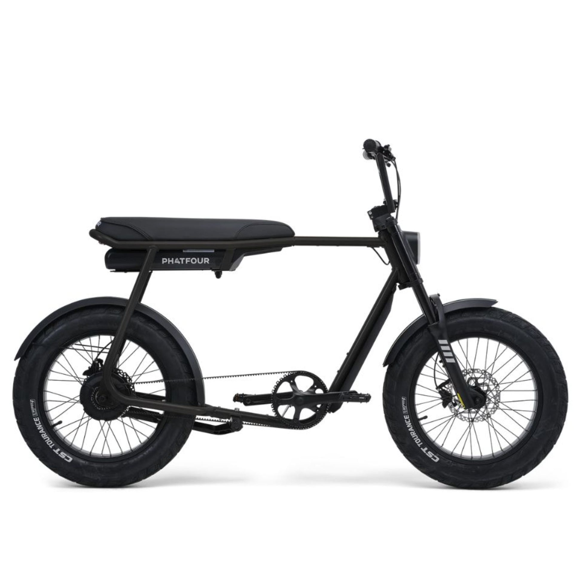 Beste elektrische fatbike Phatfour FLX+ met brede banden en grip