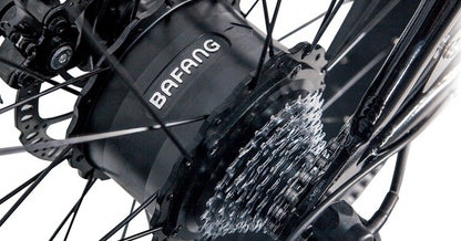 Elektrische fatbike Qivelo Cafe Cruiser zwart – krachtig cruiser design