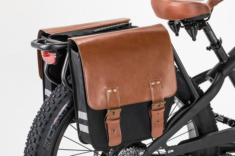 Elektrische fatbike Qivelo Cafe Cruiser zwart – krachtig cruiser design